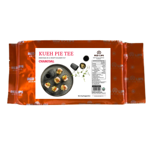 Charcoal Kueh Pie Tee